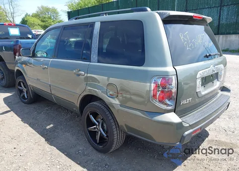 2007 Honda Pilot Ex from USA, damaged, VIN 5FNYF18477B019459